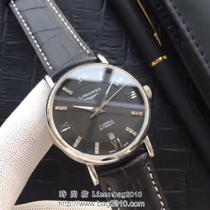 LONGINES浪琴 全自動機械 男士腕表 WSS0373